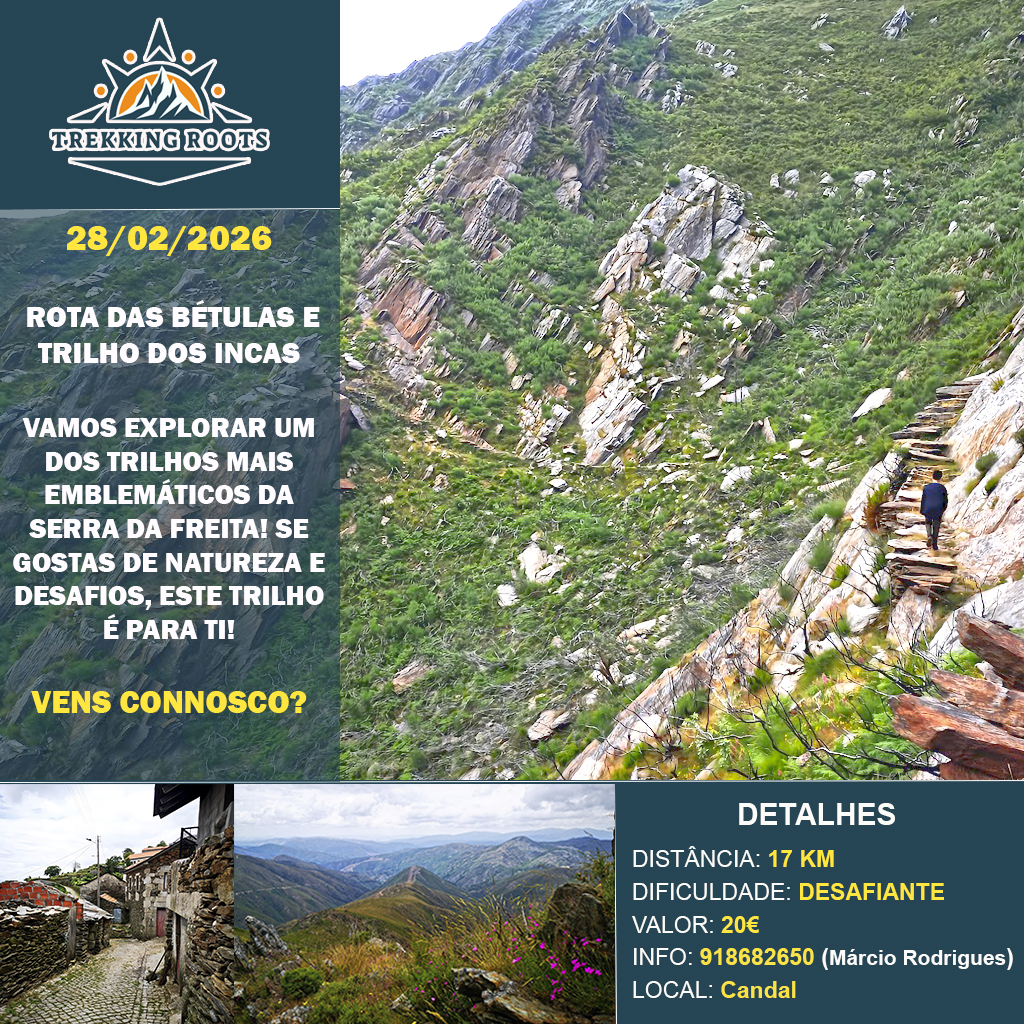 Rota das B�tulas e Trilho dos Incas