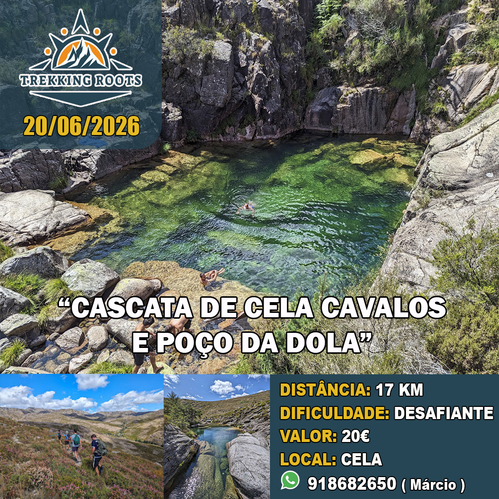 Cascata de Cela Cavalos e Po�o da Dola